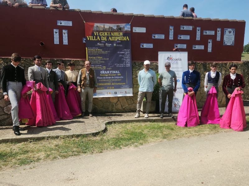 Pedro de la Hermosa, finalista del VI Certamen Villa de Ampudia