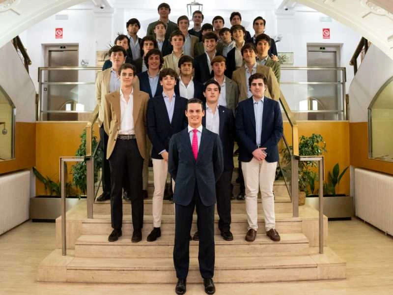 David Galván comparte su trayectoria con los universitarios del Colegio Mayor San Pablo de Madrid