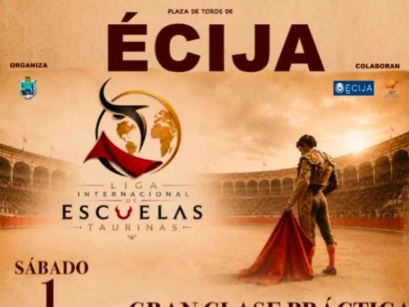 Écija acogerá una Gran Clase Práctica de la Liga Internacional de Escuelas Taurinas