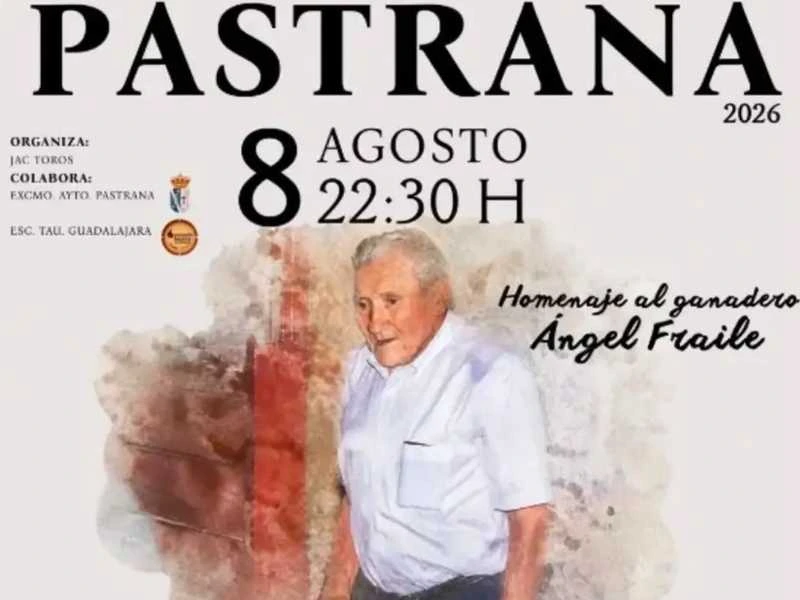 Pastrana rinde homenaje a Ángel Fraile en su novillada sin picadores del 8 de agosto