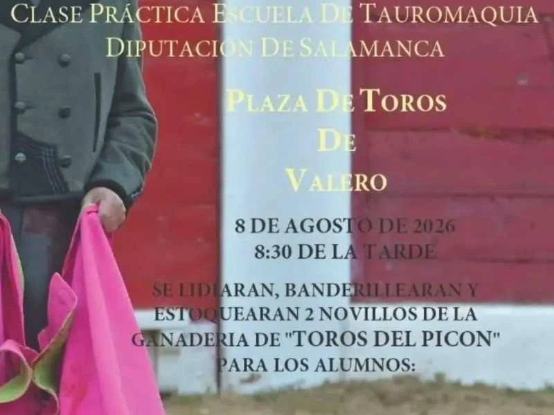 VALERO / La cantera salmantina cita al aficionado en una prometedora clase práctica