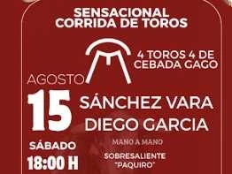 La legendaria ganadería de Cebada Gago protagoniza una cita inédita en Calamocha